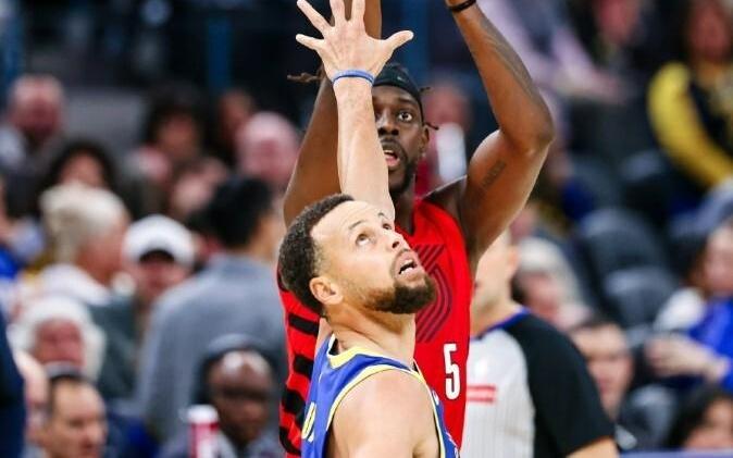 97119！杨瀚森3分2篮板，阿夫迪亚缺阵，开拓者不敌勇士遭2连败