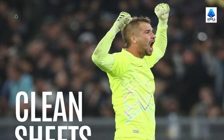 本赛季意甲门将零封榜：普罗韦德尔、