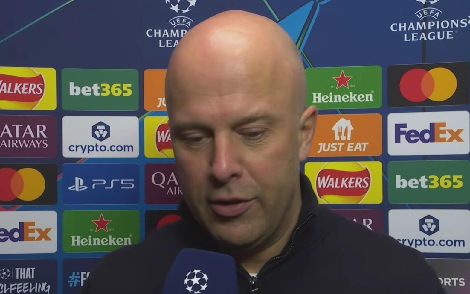 斯洛特：上半场情绪激动是因对手总在