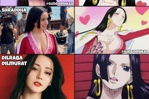 外国博主推荐《海贼王》真人剧演女帝的人选迪丽热巴赫然在列