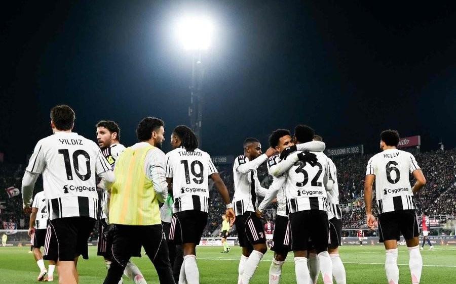 尤文时隔4年再次客胜博洛尼亚，并终结对博洛尼亚的五连平