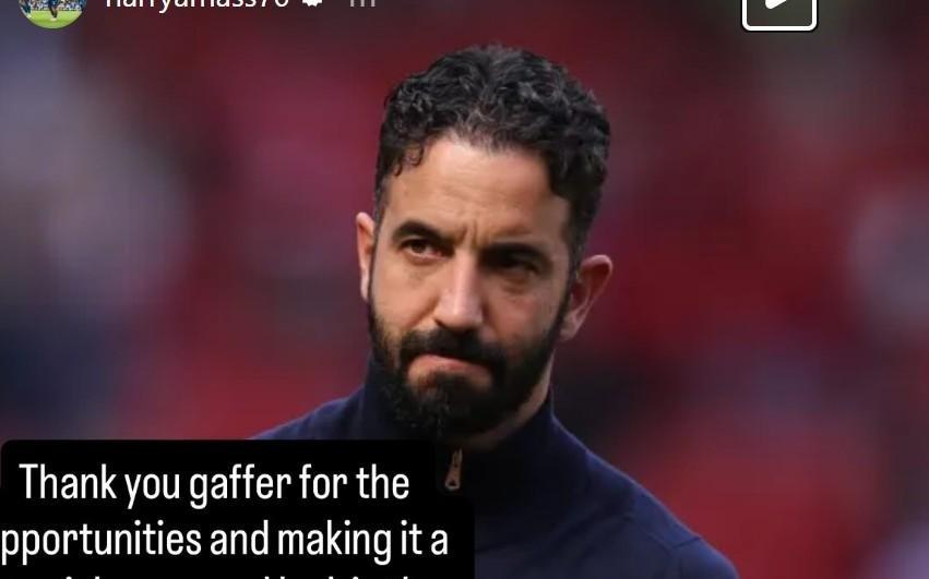 看来没矛盾哈里阿马斯告别阿莫林：感