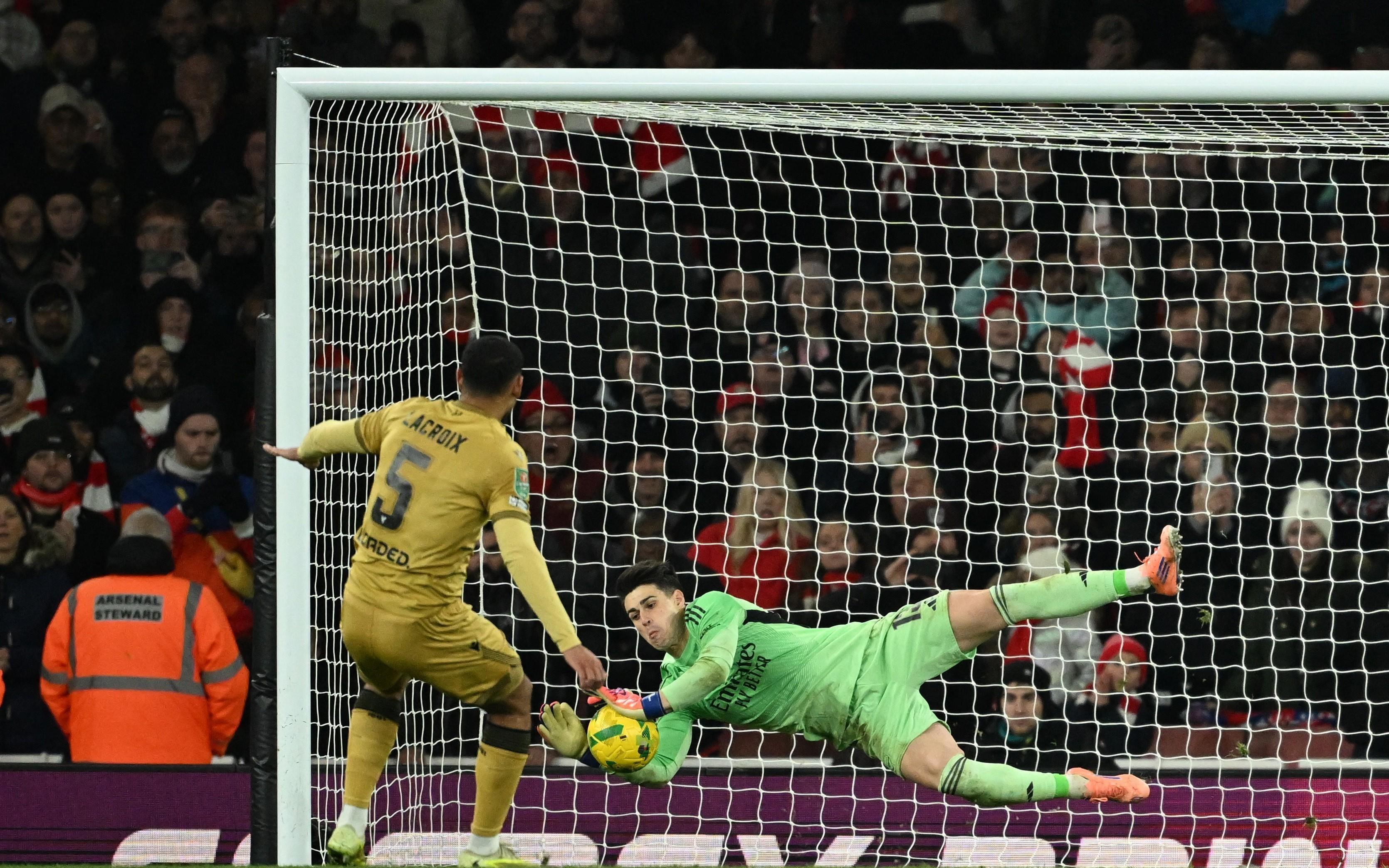 守株待兔真有用凯帕点球大战连续扑