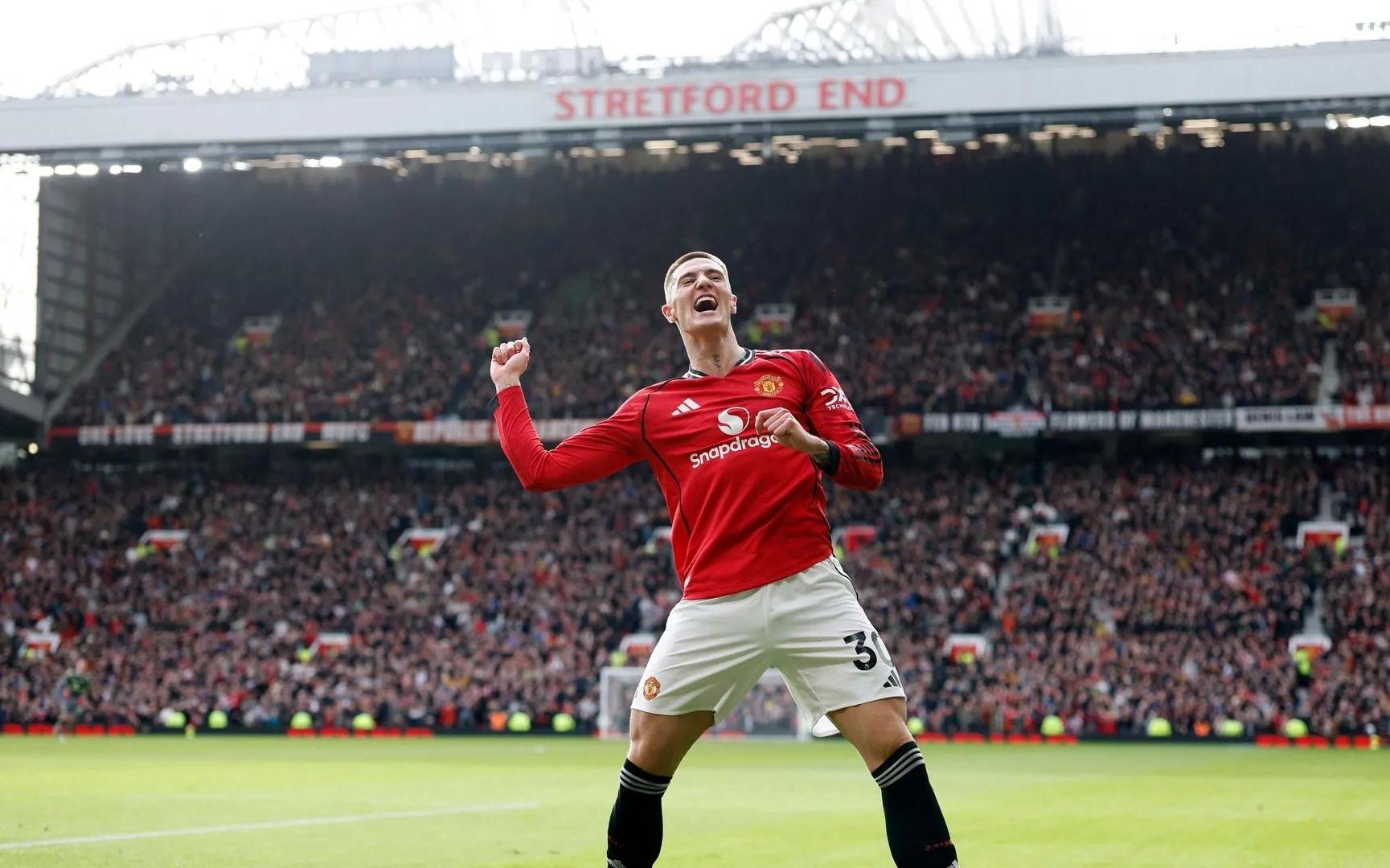 谢什科在2026年英超攻入6球，仅次于