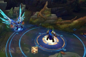 神盾机甲加里奥皮肤展示：大招启动时机甲锁定落点多层机械羽翼