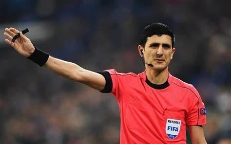 官方：阿塞拜疆主裁阿加耶夫执法阿森