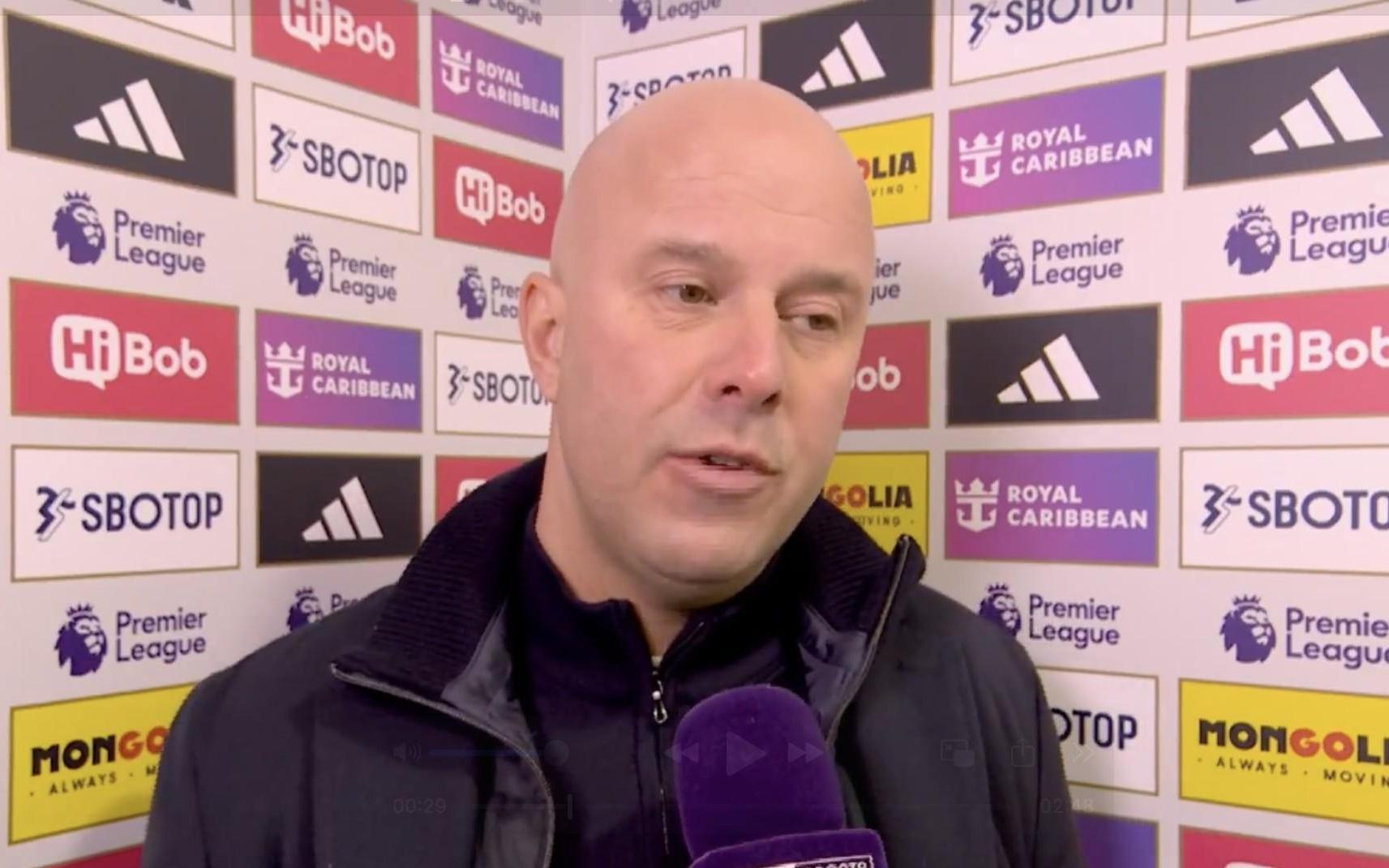 斯洛特：如果在客场进2球又几乎没给