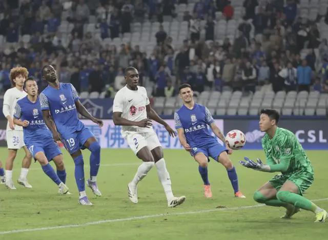 中超第28轮,上海申花22大连英博