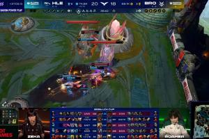 韩华变韩滔HLE领先6k主动开大龙Kanavi惩戒失误，差点被BRO翻盘