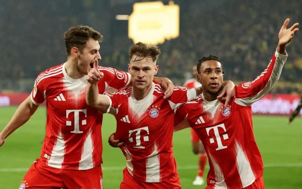 德甲拜仁逆转赢得“国家德比”，联赛