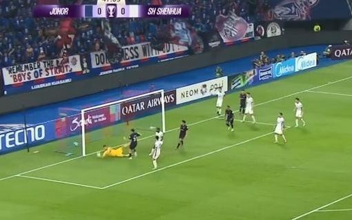 申花连续两个赛季在亚冠输给柔佛，共