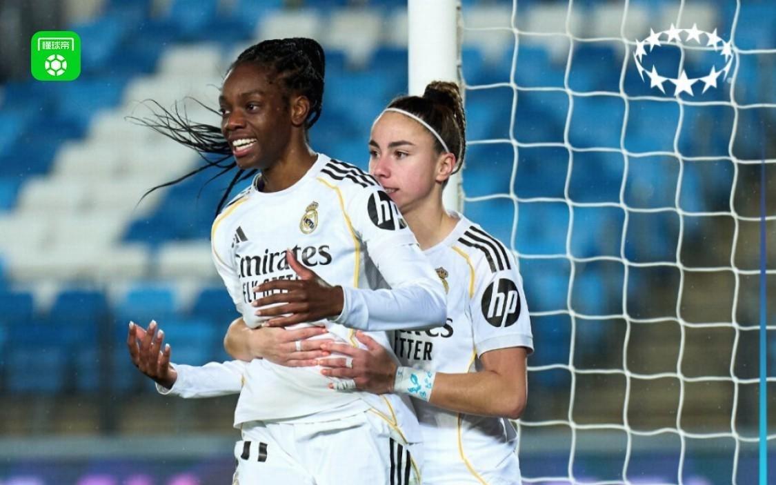 女足欧冠：皇马20巴黎FC，两回合52晋级八强将战巴萨女足