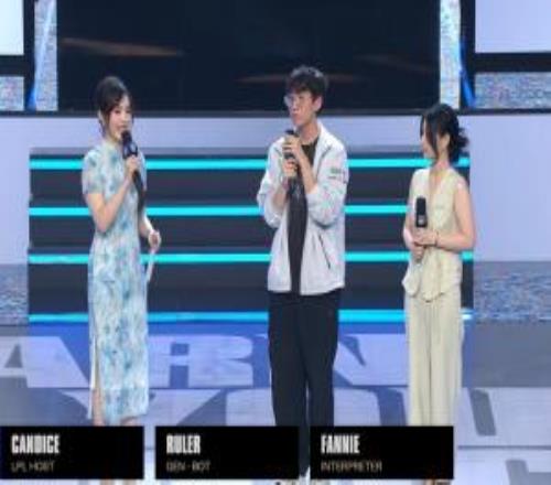 Ruler：时隔一年再在这里听到粉丝们的欢呼声，我有点哽咽了