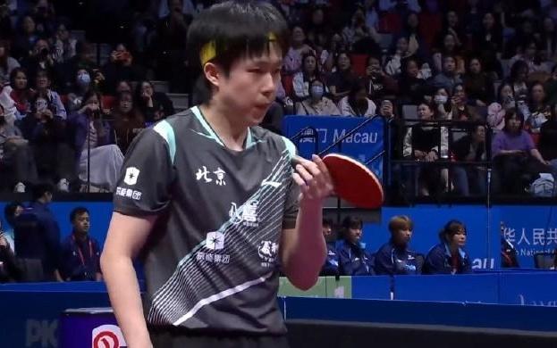 王楚钦43战胜黄镇廷，晋级全运会男单八强将对阵林高远