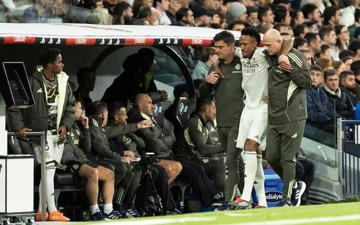 皇马后卫伤6个停2个，下轮西甲或只有