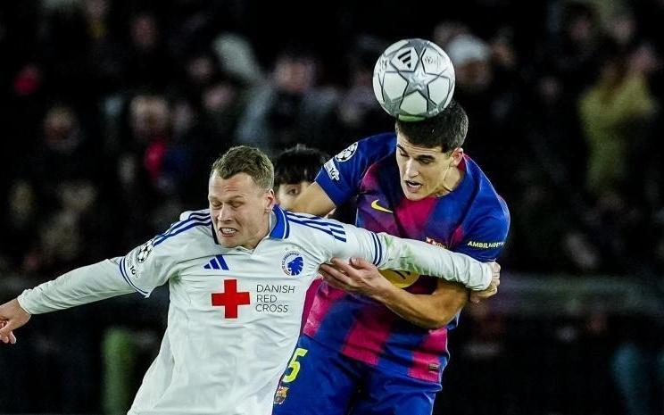 创造历史，巴萨在对阵哥本哈根的比赛