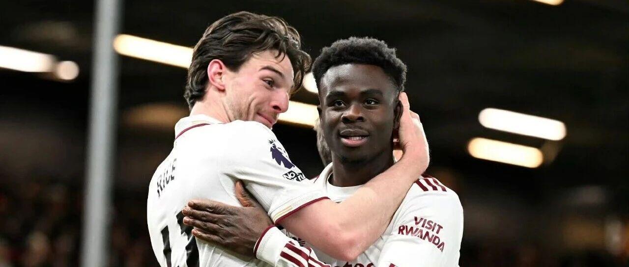 英超第20轮：伯恩茅斯23阿森纳，赖斯双响、加布里埃尔将功补过