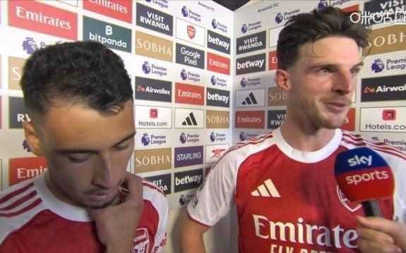 赖斯：我们赢得了曼城的尊重，很难再遇到比小马丁更谦逊的人