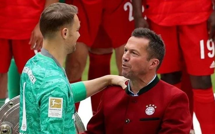 诺伊尔说希望自己看上去没有马特乌斯那么老，随后赶紧纠正