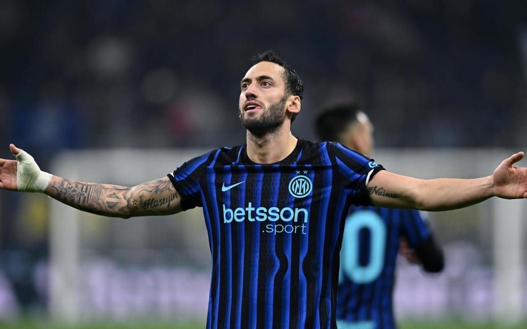 恰20本赛季意甲4次远射破门，五大联