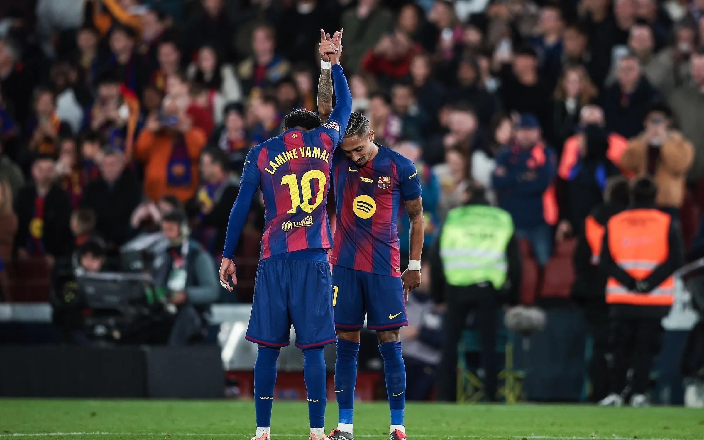 巴萨连续8场在客场或中立场比赛，追