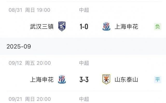 连续三轮最后时刻丢球！申花连场被绝