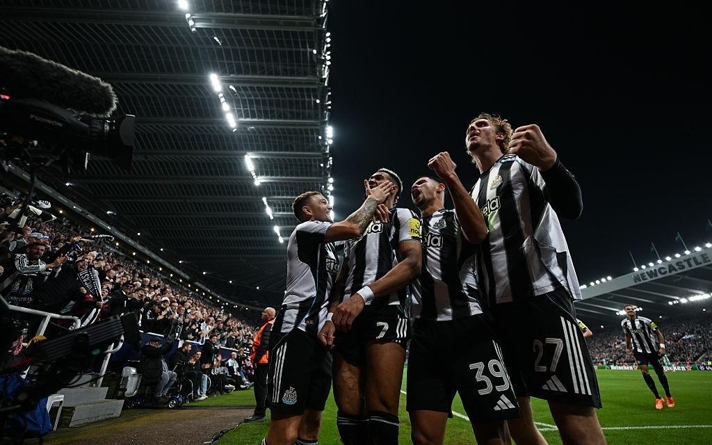 欧冠比英超还好踢纽卡本赛季欧冠进球数与英超持平