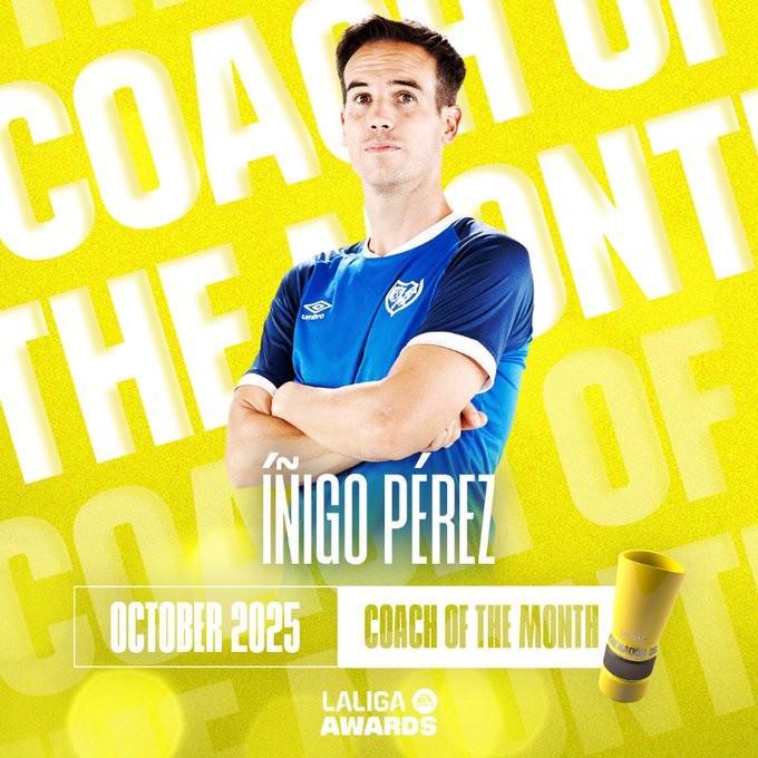 三战全胜，巴列卡诺主帅伊尼戈佩雷斯