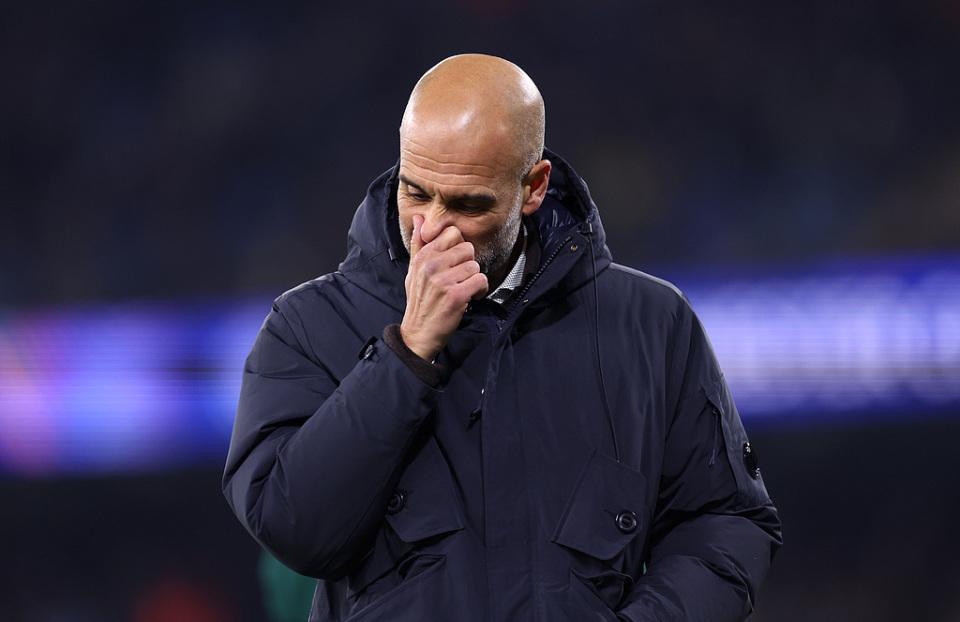 曼城玩脱了轮换10人致主场翻车！7年神迹终结54岁瓜帅：很后悔