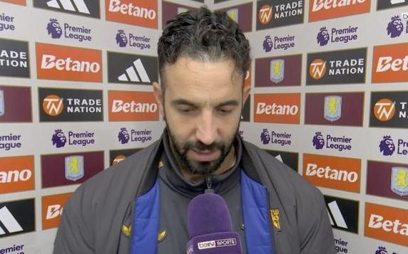 阿莫林：今天我们是更出色的球队没有