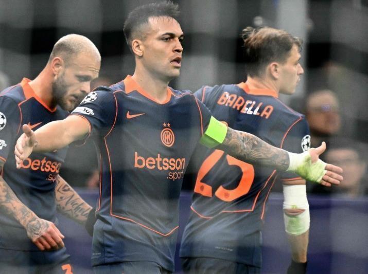 劳塔罗161球队史第四！国米2比1险胜