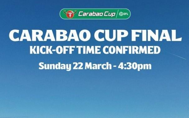 英联杯官方公布决赛时间：北京时间3月23日0030