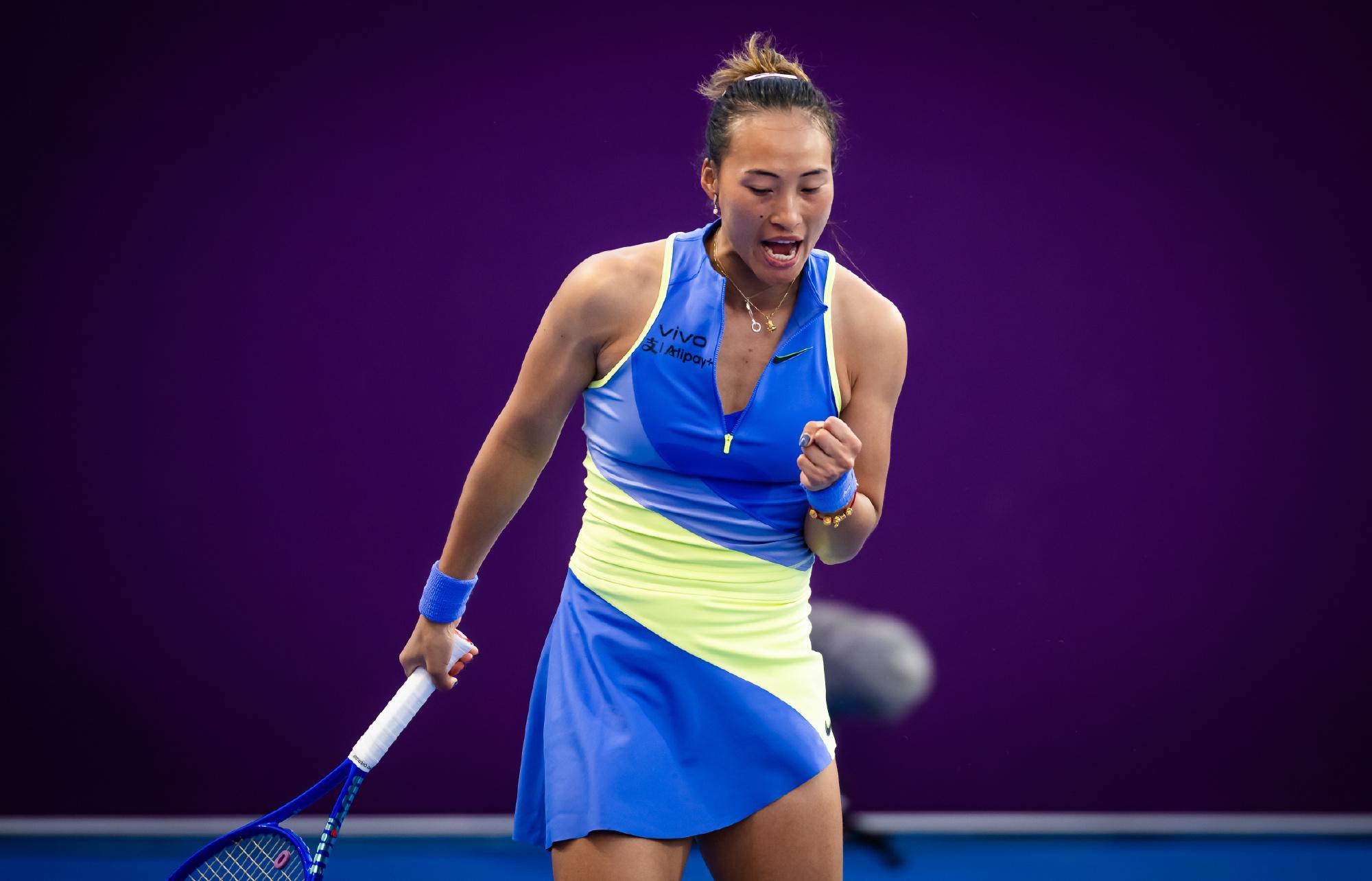 133天的等待，郑钦文用三场三盘大战宣告回归