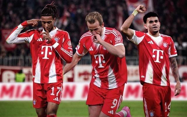 拜仁前22轮进82球将冲击超100球纪