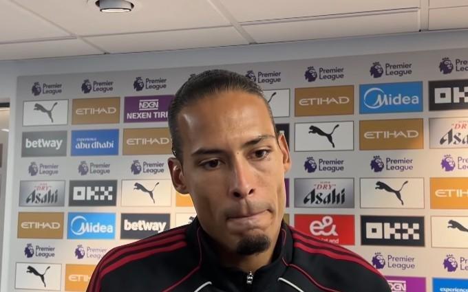 范戴克：我认为那个进球应算有效现在