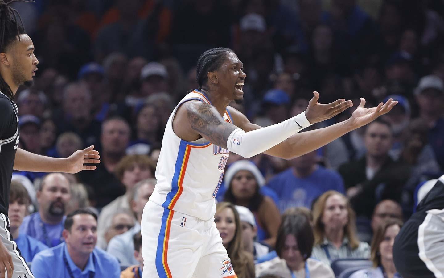 12天内第3次败给马刺队后，卡鲁索直言不讳地评价雷霆队的心态