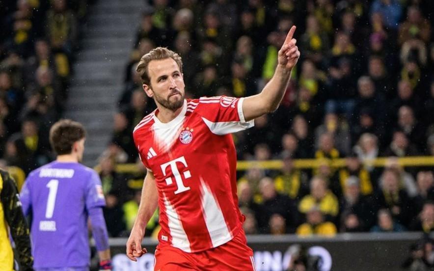 连续四场梅开二度，哈里凯恩成为德甲