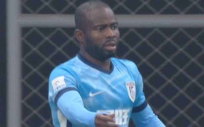 阿奇姆彭对阵海港已攻入6粒中超进