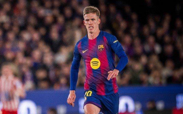 官方：奥尔莫左肩脱臼，或伤缺月余