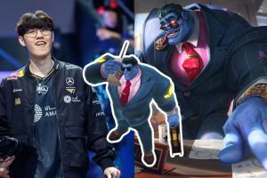 T1次局鏖战46分钟翻盘KT后，Oner保持使用蒙多100%胜率20