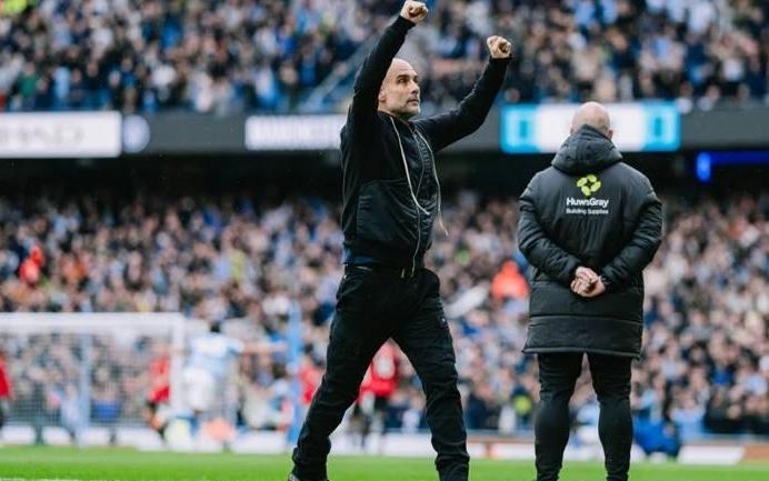 自21年8月以来，瓜迪奥拉首次连续3场比赛排出相同的首发阵容