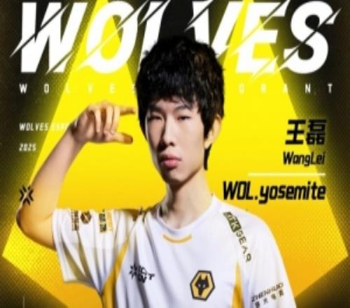 狼队无畏契约发布人员变动公告：原FPX选手yosemite正式转会加入
