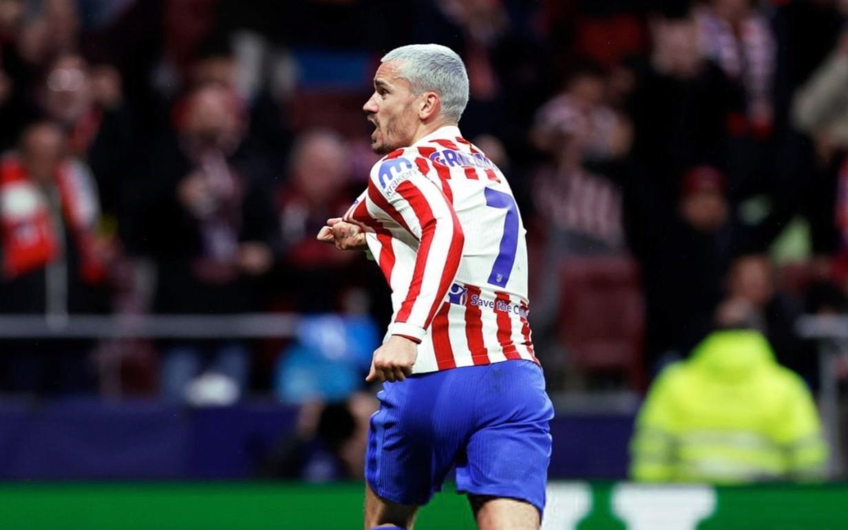 打进生涯欧冠第45球，格列兹曼超德罗