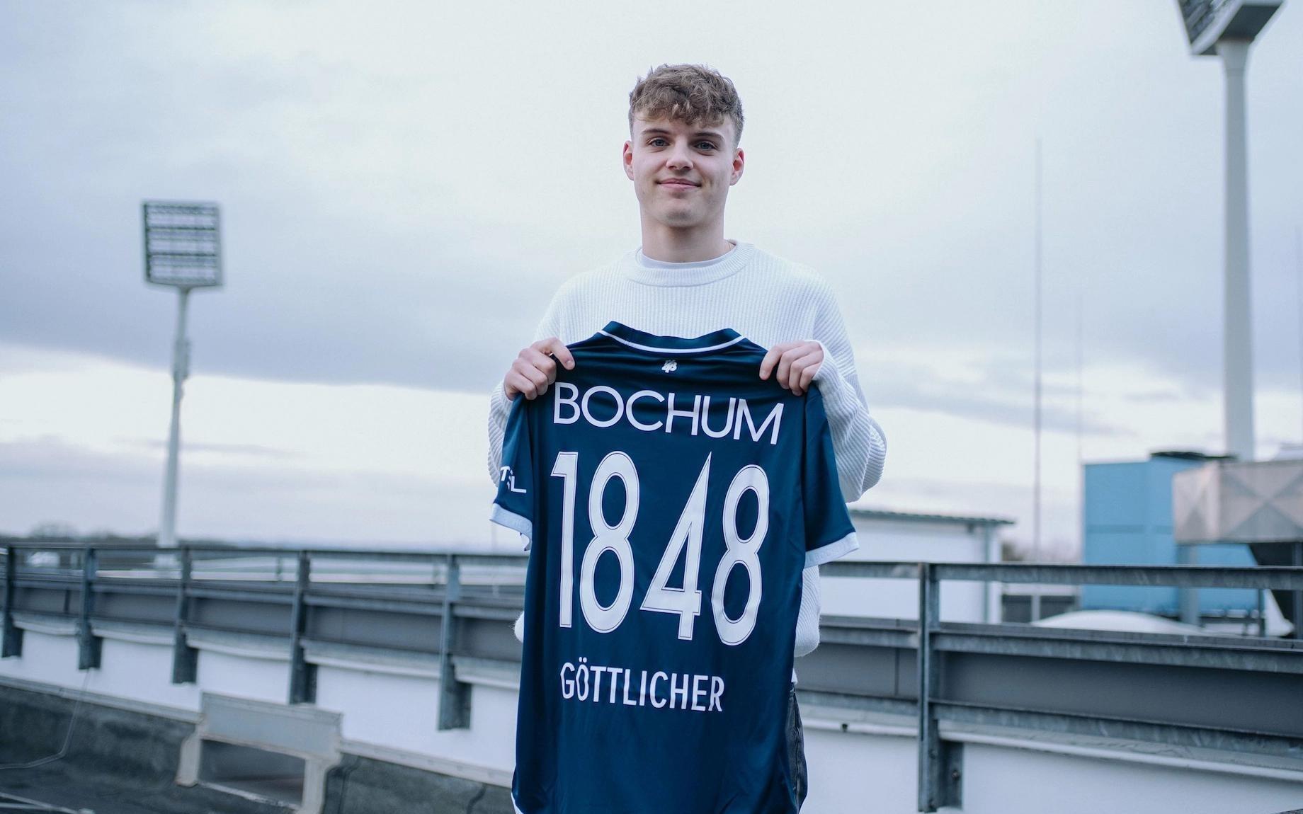 官方：拜仁17岁中场格特利歇尔加盟德乙波鸿