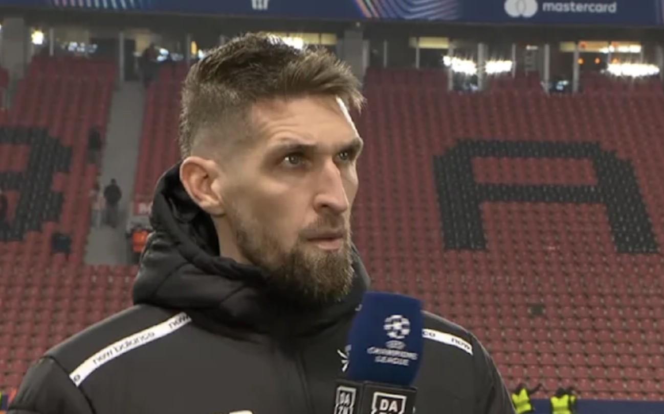 安德里希谈点球：我感觉是有接触，但马