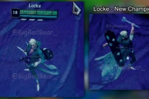 像背着包的修理工巴西老哥透露了新英雄Locke的局内外观