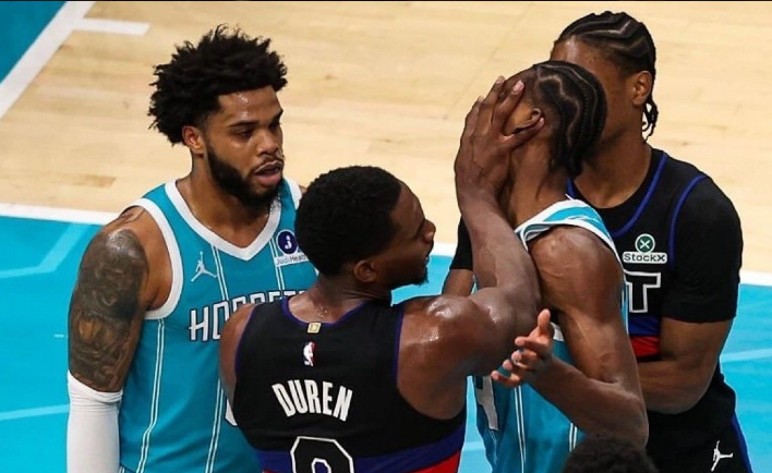 NBA官宣活塞黄蜂群殴罚单：斯图尔特