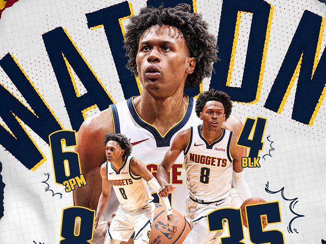 掘金送奇才8连败：沃特森35+8生涯新高穆雷24分乔治20+12