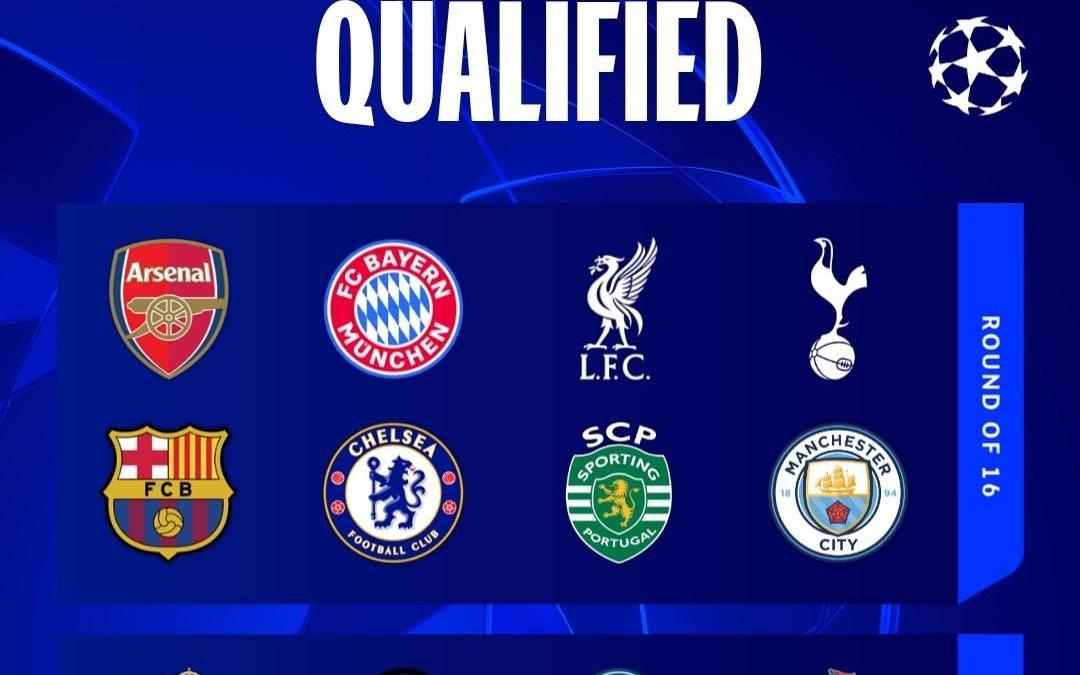 欧冠淘汰赛四大分区：皇马曼城同区，巴萨切尔西与大巴黎同区