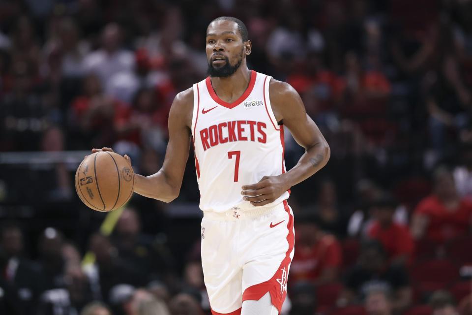 双赢!KD为火箭夺冠降薪,5.98亿薪资登顶NBA斯通神操作盘活全队